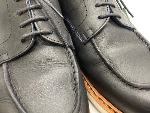 PARABOOT（パラブーツ）PARABOOT (パラブーツ) BLUE WORK (ブルーワーク) 別注シャンボードUチップシューズ ネイビー サイズ:6Fの古着・服飾アイテム