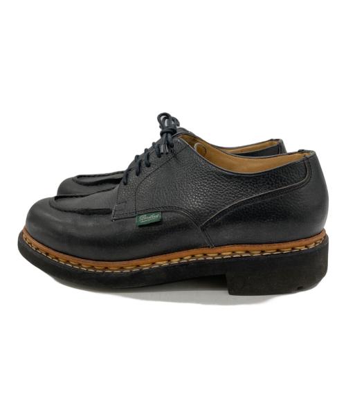 PARABOOT（パラブーツ）PARABOOT (パラブーツ) BLUE WORK (ブルーワーク) 別注シャンボードUチップシューズ ブラック サイズ:6Fの古着・服飾アイテム