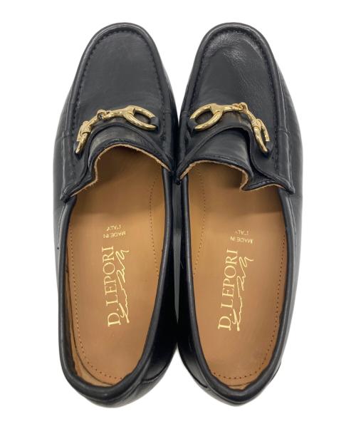 d.lepori（ダニエルレポリ）D.LEPORI (ダニエルレポリ) ビットローファー ブラック サイズ:42の古着・服飾アイテム