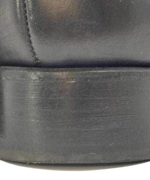 RAINMAKER（レインメーカー）RAINMAKER (レインメーカー) レザースリッポン ブラック サイズ:27の古着・服飾アイテム