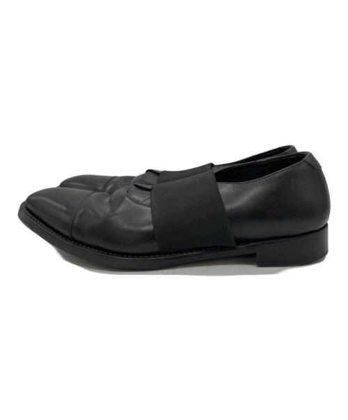 RAINMAKER（レインメーカー）RAINMAKER (レインメーカー) レザースリッポン ブラック サイズ:27の古着・服飾アイテム