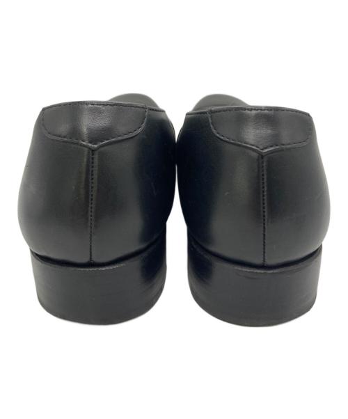 RAINMAKER（レインメーカー）RAINMAKER (レインメーカー) レザースリッポン ブラック サイズ:27の古着・服飾アイテム