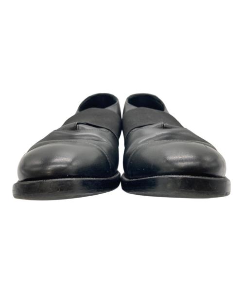 RAINMAKER（レインメーカー）RAINMAKER (レインメーカー) レザースリッポン ブラック サイズ:27の古着・服飾アイテム