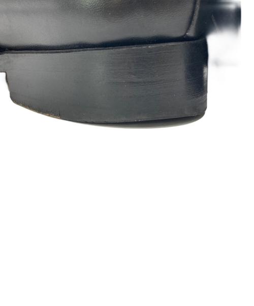 RAINMAKER（レインメーカー）RAINMAKER (レインメーカー) レザースリッポン ブラック サイズ:27の古着・服飾アイテム