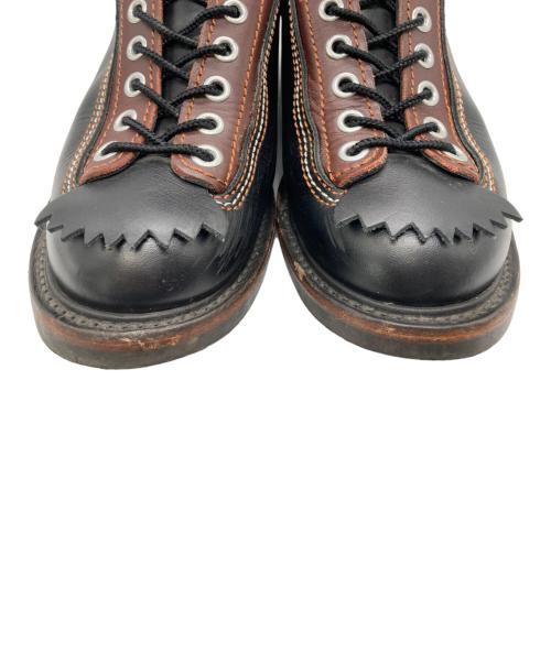 LONE WOLF（ローンウルフ）LONE WOLF (ローンウルフ) カーペンターブーツ ブラウン サイズ:8の古着・服飾アイテム