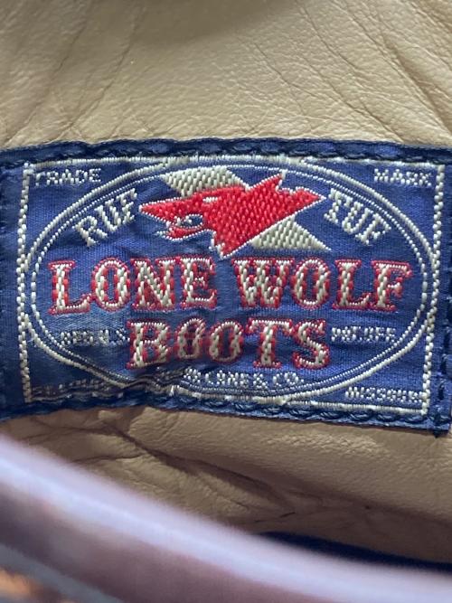 LONE WOLF（ローンウルフ）LONE WOLF (ローンウルフ) カーペンターブーツ ブラウン サイズ:8の古着・服飾アイテム