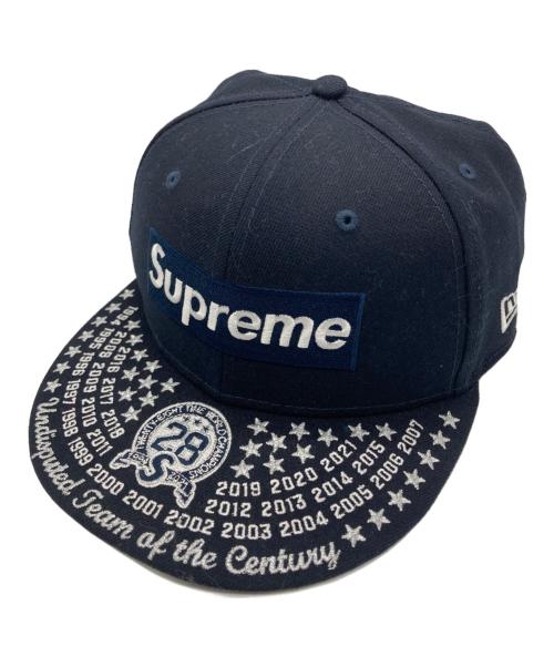 SUPREME（シュプリーム）Supreme (シュプリーム) New Era (ニューエラ) Undisputed Box Logo ネイビーの古着・服飾アイテム