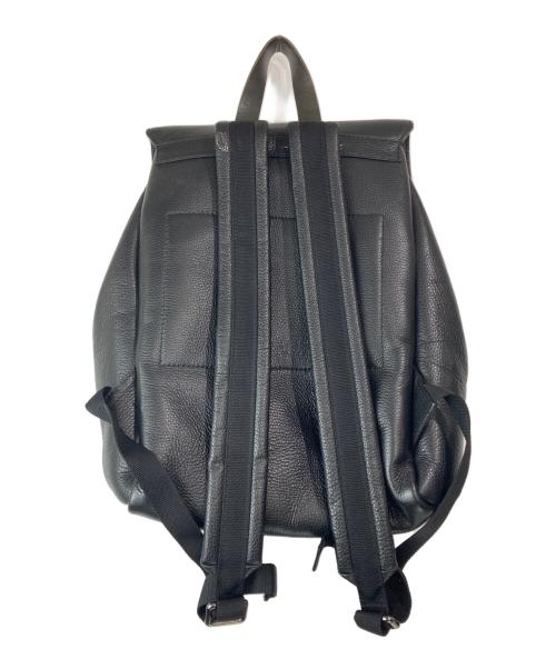 MSGM（エムエスジーエム）MSGM (エムエスジーエム) レザーバックパック ブラックの古着・服飾アイテム