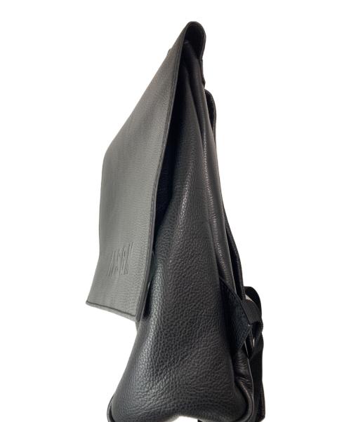 MSGM（エムエスジーエム）MSGM (エムエスジーエム) レザーバックパック ブラックの古着・服飾アイテム