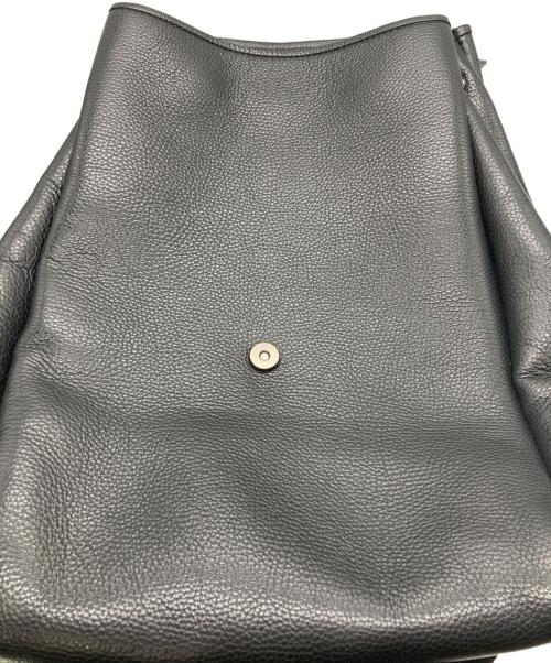 MSGM（エムエスジーエム）MSGM (エムエスジーエム) レザーバックパック ブラックの古着・服飾アイテム