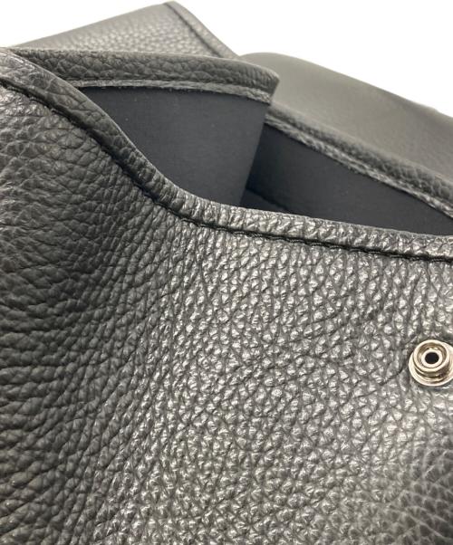 MSGM（エムエスジーエム）MSGM (エムエスジーエム) レザーバックパック ブラックの古着・服飾アイテム