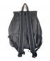 MSGM (エムエスジーエム) レザーバックパック ブラック：15000円