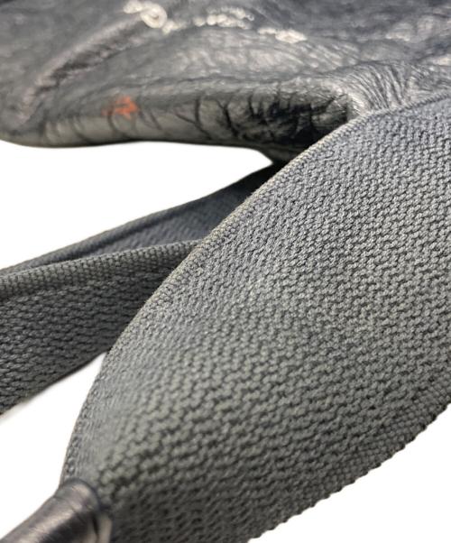 BALENCIAGA（バレンシアガ）BALENCIAGA (バレンシアガ) レザートートバッグ ネイビーの古着・服飾アイテム