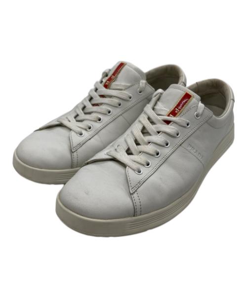 PRADA SPORTS（プラダスポーツ）PRADA SPORTS (プラダスポーツ) ローカットスニーカー ホワイト サイズ:9の古着・服飾アイテム