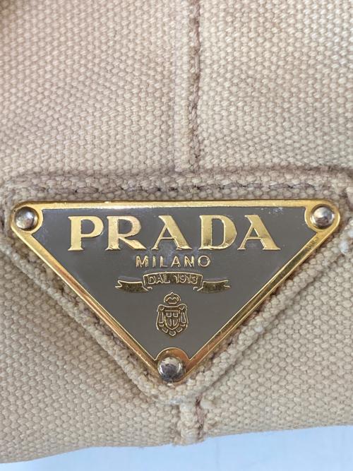 PRADA（プラダ）PRADA (プラダ) カナパトートバッグ ベージュの古着・服飾アイテム