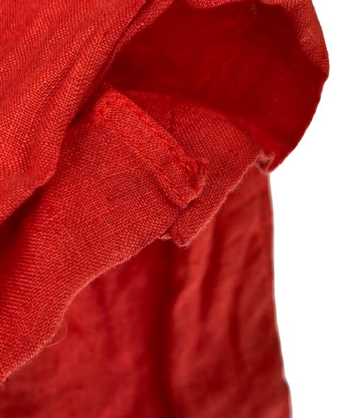 BARENA（バレナ）BARENA (バレナ) 3Bリネンテーラードジャケット レッド サイズ:50の古着・服飾アイテム