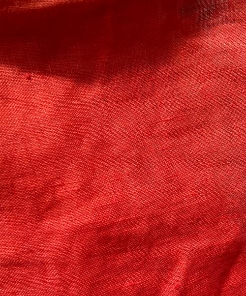 BARENA（バレナ）BARENA (バレナ) 3Bリネンテーラードジャケット レッド サイズ:50の古着・服飾アイテム