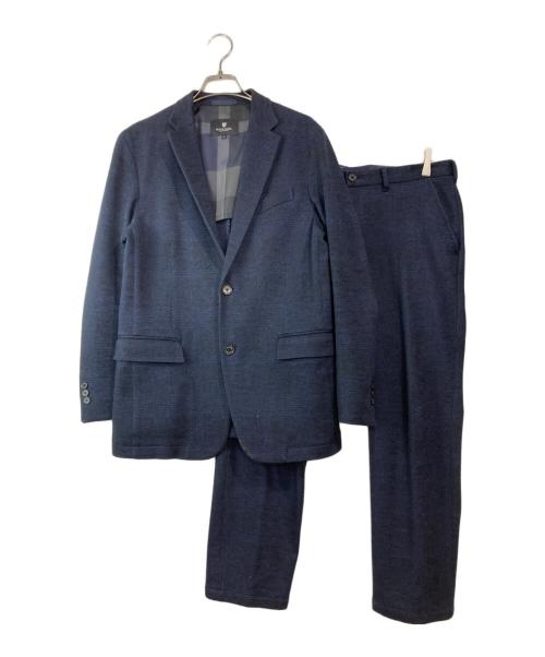 BLACK LABEL CRESTBRIDGE（ブラックレーベル クレストブリッジ）BLACK LABEL CRESTBRIDGE (ブラックレーベル クレストブリッジ) セットアップスーツ ネイビー サイズ:Lの古着・服飾アイテム