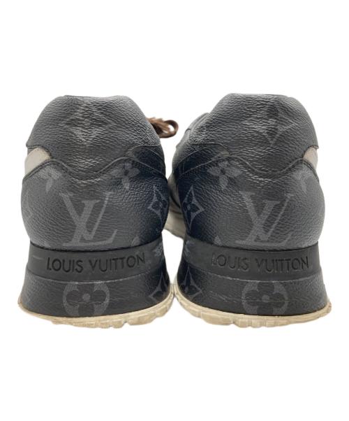 LOUIS VUITTON（ルイ ヴィトン）LOUIS VUITTON (ルイ ヴィトン) ランアウェイ・ライン スニーカー ブラック×ブラウン サイズ:6の古着・服飾アイテム