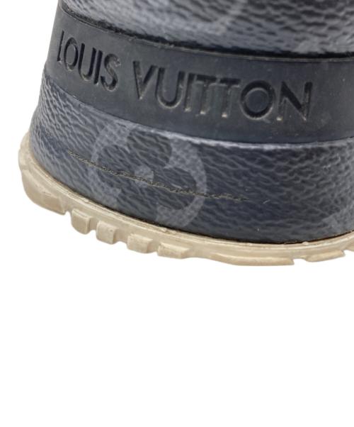 LOUIS VUITTON（ルイ ヴィトン）LOUIS VUITTON (ルイ ヴィトン) ランアウェイ・ライン スニーカー ブラック×ブラウン サイズ:6の古着・服飾アイテム