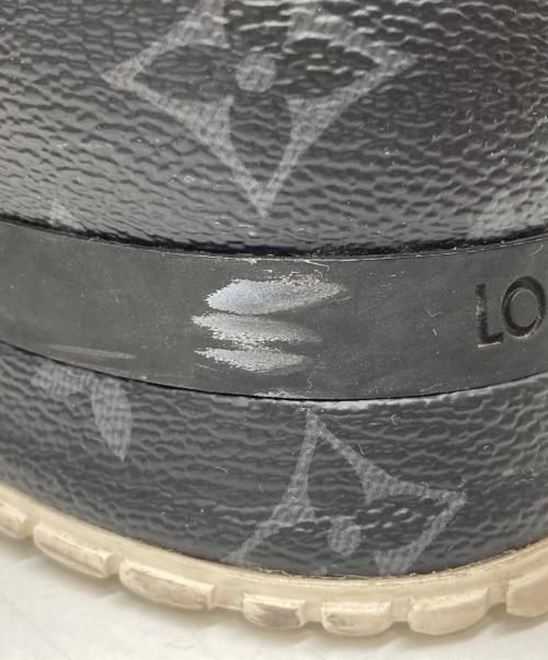 LOUIS VUITTON（ルイ ヴィトン）LOUIS VUITTON (ルイ ヴィトン) ランアウェイ・ライン スニーカー ブラック×ブラウン サイズ:6の古着・服飾アイテム