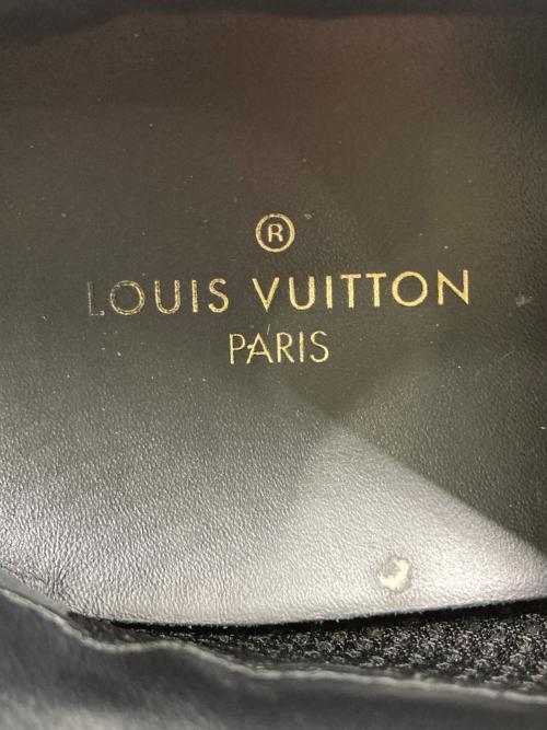 LOUIS VUITTON（ルイ ヴィトン）LOUIS VUITTON (ルイ ヴィトン) ランアウェイ・ライン スニーカー ブラック×ブラウン サイズ:6の古着・服飾アイテム