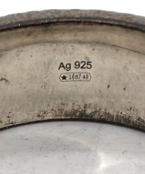 GUCCI（グッチ）GUCCI (グッチ) ダブルGシルバーリング シルバー サイズ:15(実寸13号)の古着・服飾アイテム