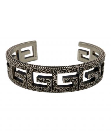 中古・古着通販】GUCCI (グッチ) スクエアGアラベスクバングル