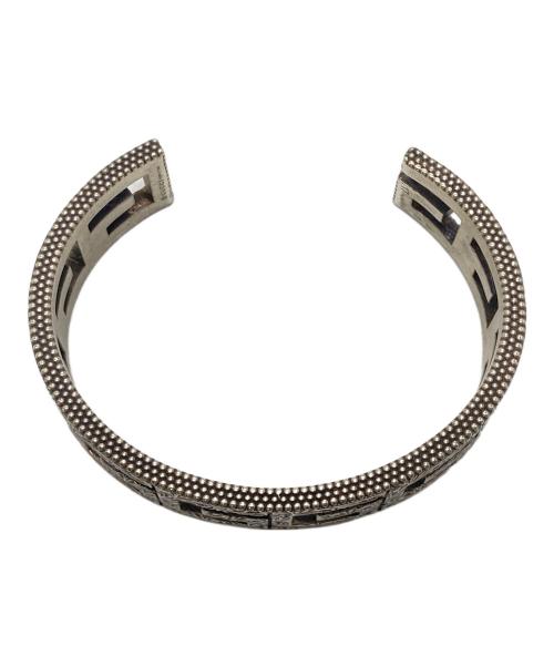 GUCCI（グッチ）GUCCI (グッチ) スクエアGアラベスクバングル シルバーの古着・服飾アイテム