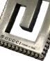 中古・古着 GUCCI (グッチ) スクエアGアラベスクバングル シルバー：30000円