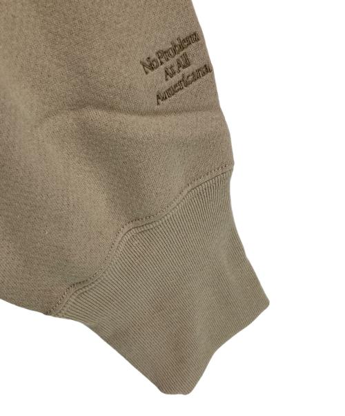 Americana（アメリカーナ）Americana (アメリカーナ) WIDE FULLZIP HOODIE ベージュ サイズ:FREEの古着・服飾アイテム