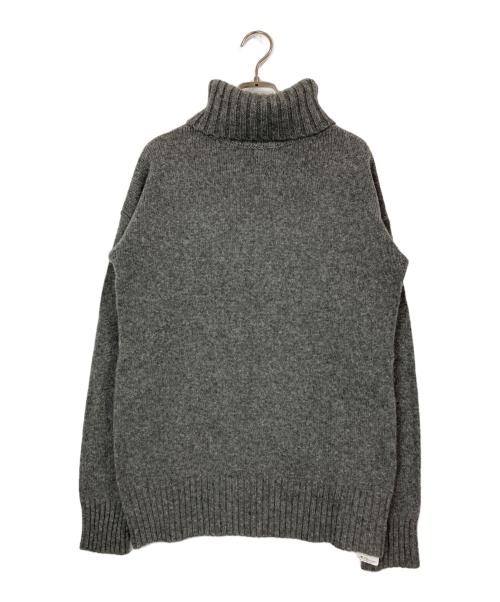 L'appartement（アパルトモン）L'Appartement (アパルトモン) T/N Basic KnitT グレー サイズ:FREEの古着・服飾アイテム