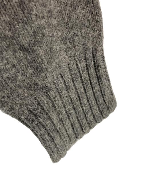 L'appartement（アパルトモン）L'Appartement (アパルトモン) T/N Basic KnitT グレー サイズ:FREEの古着・服飾アイテム