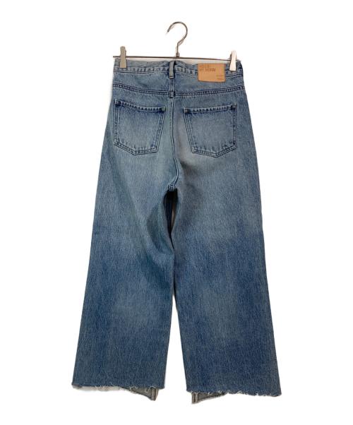 L'appartement（アパルトモン）L'Appartement (アパルトモン) cropped wide denim ブルー サイズ:25の古着・服飾アイテム