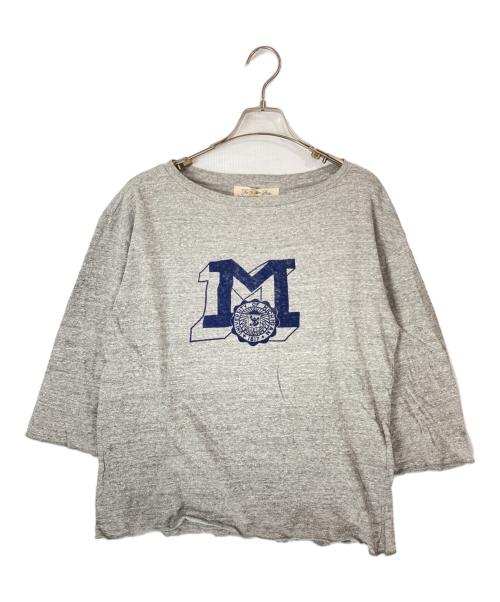 REMI RELIEF（レミレリーフ）REMI RELIEF (レミレリーフ) フットボールTシャツ グレー サイズ:FREE 未使用品の古着・服飾アイテム