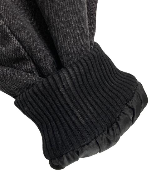 9090（9090）9090 (9090) King Logo Denim Quilted Jacket ブラック サイズ:Lの古着・服飾アイテム