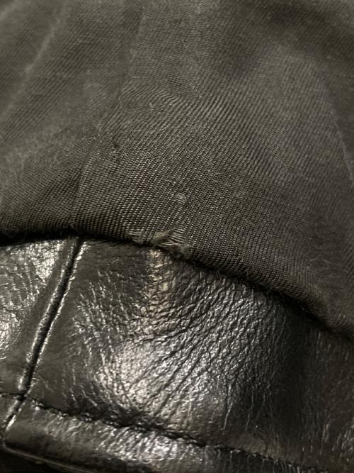 beautiful people（ビューティフルピープル）beautiful people (ビューティフルピープル) vintage leather THE / a riders jacket ブラック サイズ:150の古着・服飾アイテム