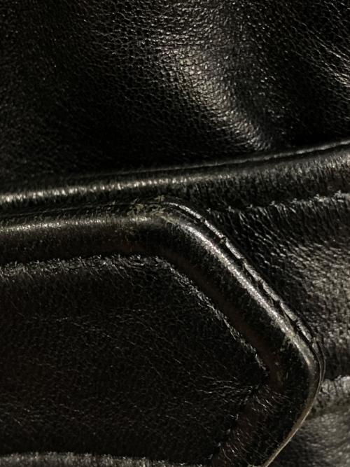 beautiful people（ビューティフルピープル）beautiful people (ビューティフルピープル) vintage leather THE / a riders jacket ブラック サイズ:150の古着・服飾アイテム