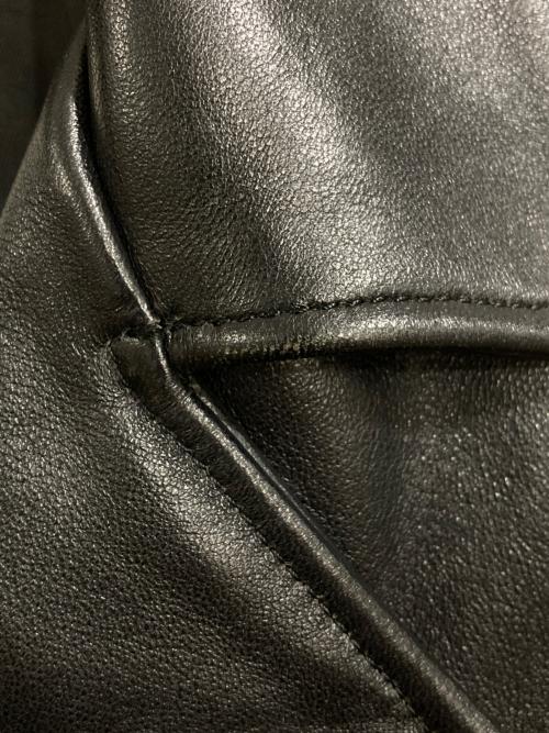 beautiful people（ビューティフルピープル）beautiful people (ビューティフルピープル) vintage leather THE / a riders jacket ブラック サイズ:150の古着・服飾アイテム