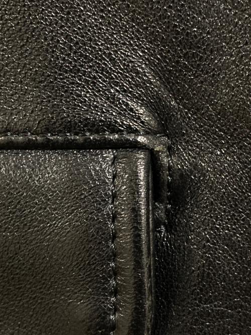 beautiful people（ビューティフルピープル）beautiful people (ビューティフルピープル) vintage leather THE / a riders jacket ブラック サイズ:150の古着・服飾アイテム