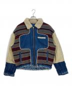 DIESELディーゼル）の古着「デニムジャケット レギュラーフィット リバーシブル」｜インディゴ