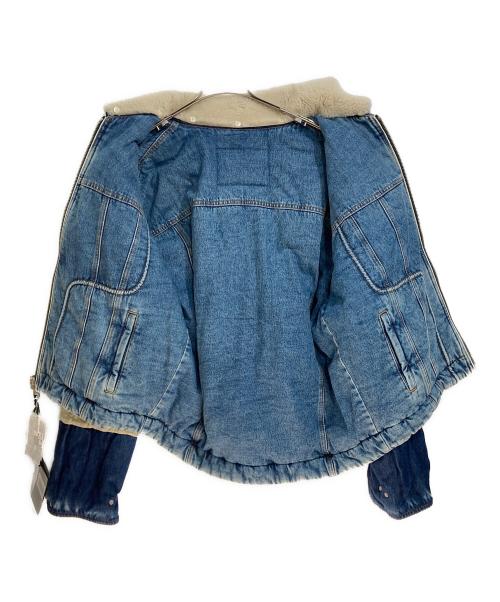 DIESEL（ディーゼル）DIESEL (ディーゼル) デニムジャケット レギュラーフィット リバーシブル インディゴ サイズ:Ⅿ 未使用品の古着・服飾アイテム
