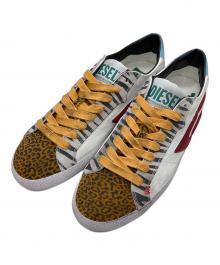 DIESEL（ディーゼル）の古着「ローカットスニーカー」｜ホワイト