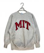 Championチャンピオン）の古着「カレッジロゴリバースウィーブスウェット」｜グレー