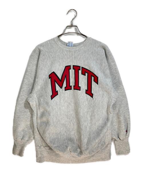 Champion（チャンピオン）Champion (チャンピオン) カレッジロゴリバースウィーブスウェット グレー サイズ:XLの古着・服飾アイテム