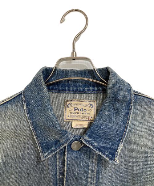 POLO RALPH LAUREN（ポロ・ラルフローレン）POLO RALPH LAUREN (ポロ・ラルフローレン) デニムジャケット インディゴ サイズ:Lの古着・服飾アイテム