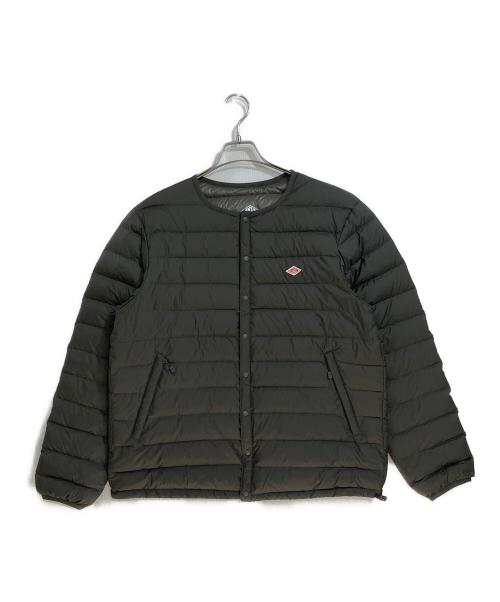 DANTON（ダントン）DANTON (ダントン) クルーネック インナーダウン ジャケット グレー(アイアン) サイズ:XLの古着・服飾アイテム