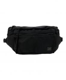 PORTER（ポーター）の古着「ウエストバッグ」｜ブラック