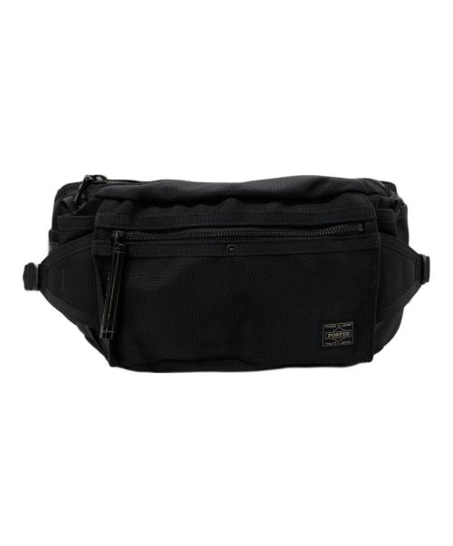 PORTER（ポーター）PORTER (ポーター) ウエストバッグ ブラックの古着・服飾アイテム