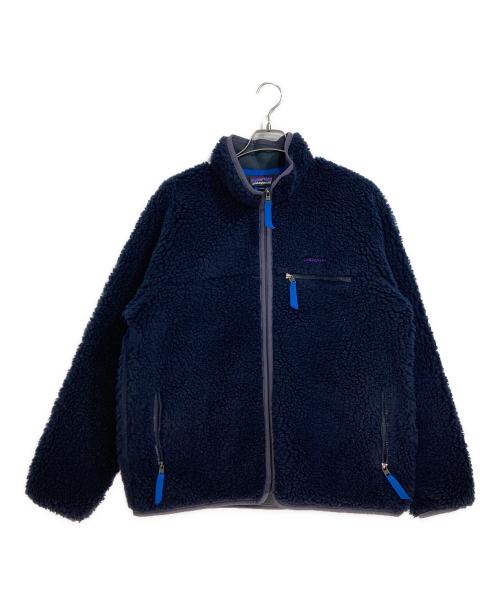 Patagonia（パタゴニア）Patagonia (パタゴニア) ナチュラル・ブレンド・レトロ・カーディガン ネイビー サイズ:Lの古着・服飾アイテム